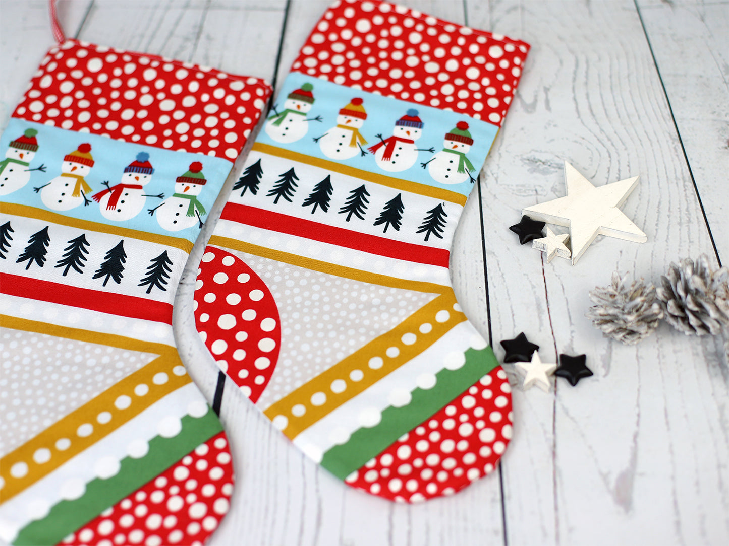 stoff-baumwolle-patchwork-weihnachten-socken-beispiel