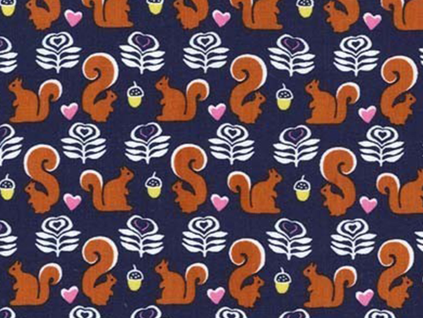 stoff-baumwolle-squirrels-navy