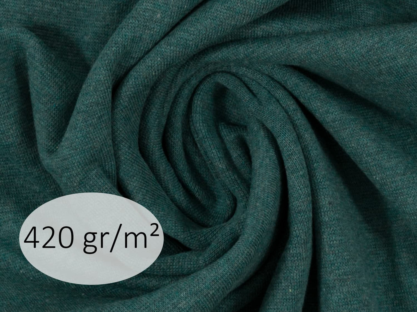 stoff-buendchen-buendchenstoff-swafing-antje-melange-dunkelgruen