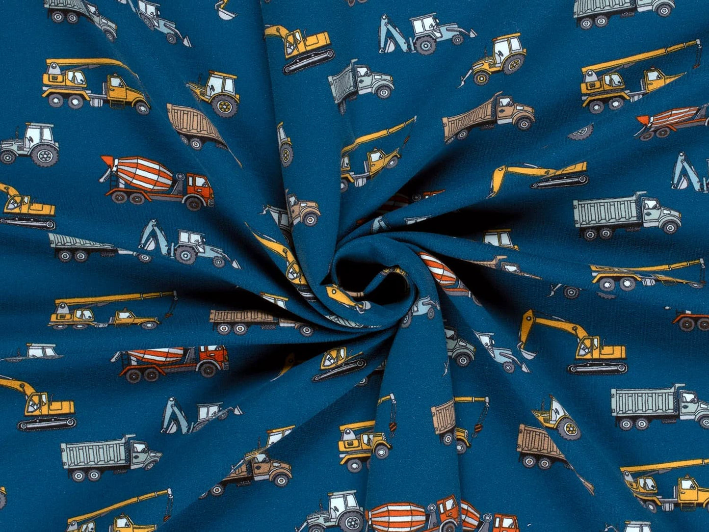 stoff-french-terry-sommersweat-baumwolle-baufahrzeuge-kran-traktor-blau-2