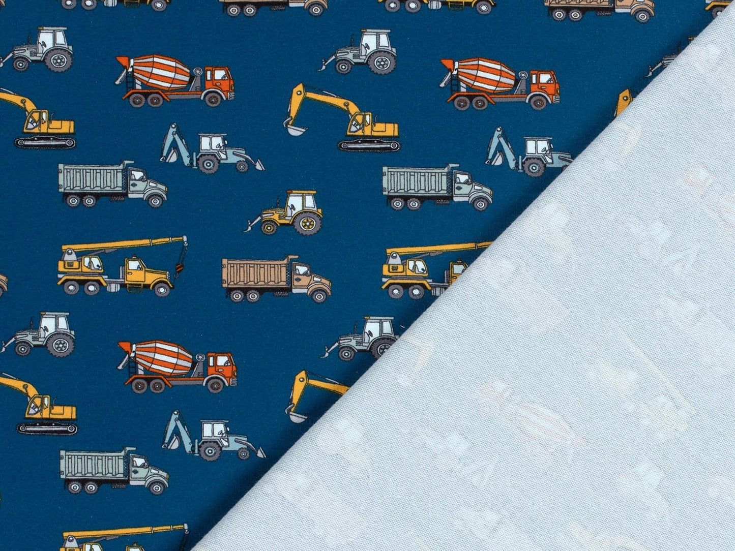 stoff-french-terry-sommersweat-baumwolle-baufahrzeuge-kran-traktor-blau-3