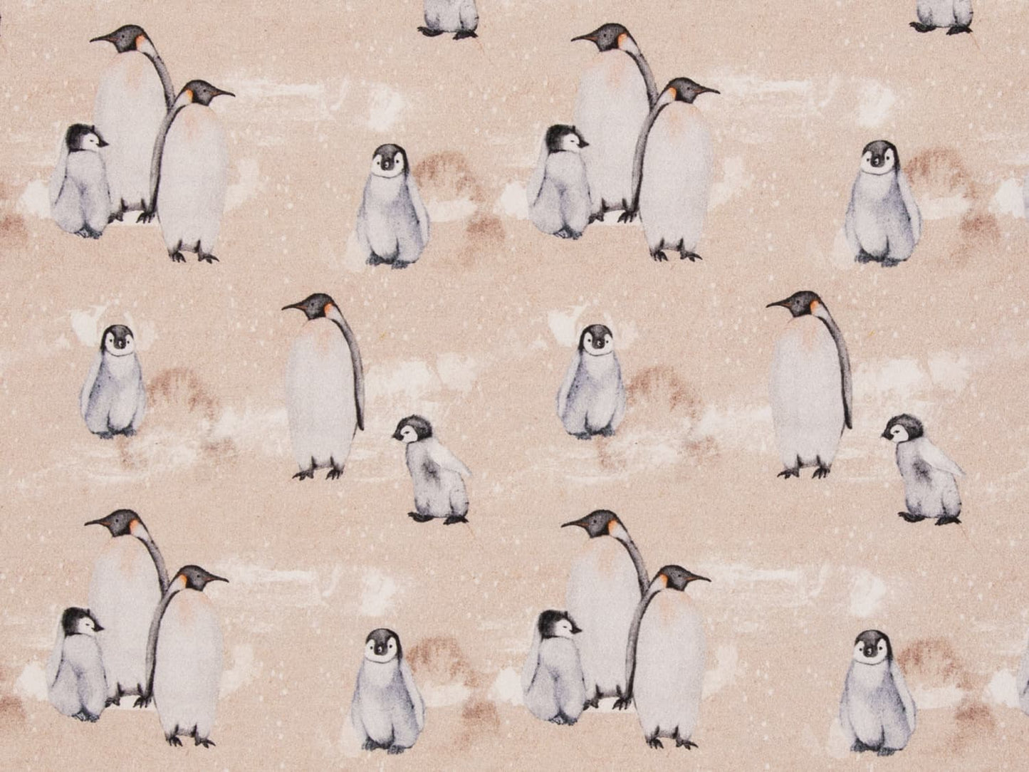 stoff-french-terry-sommersweat-baumwolle-swafing-zielinski-beyond-nordic-pinguin-beige