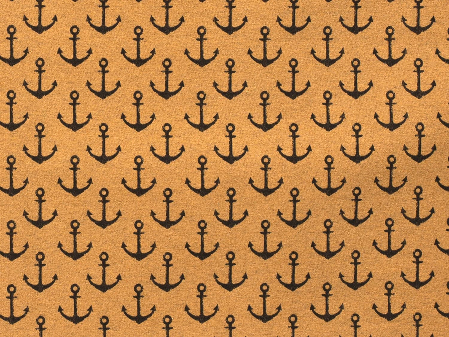 stoff-french-terry-sommersweat-baumwolle-sweat-winter-herbst-anker-marine-maritim-nautical-grunge-kleine-anker-ocker