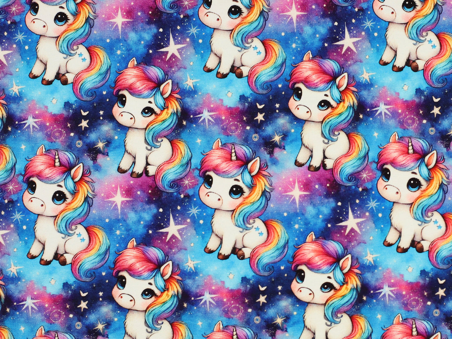 French Terry - Unicorn Sparkle