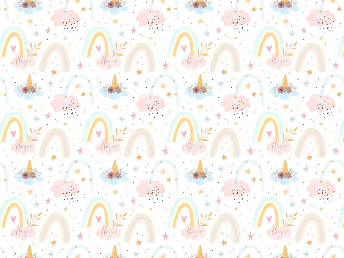 stoff-french-terry-sommersweat-kathi-kunterbunt-regenbogen-einhorn-magic-sterne-pastell-2