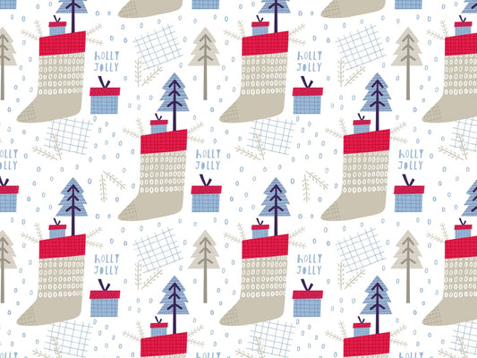 stoff-french-terry-sommersweat-sweat-unangeraut-baumwolle-kathi-kunterbunt-weihnachten-winter-nikolaus-socke-tannenbaum-schnee-holly-jolly