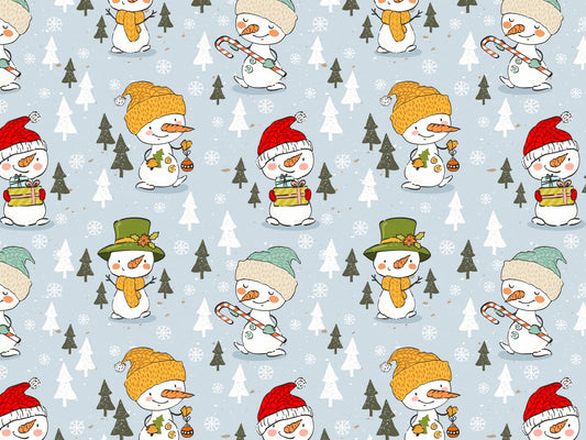 stoff-french-terry-sommersweat-sweat-unangeraut-baumwolle-kathi-kunterbunt-weihnachten-winter-schneemann-tannenbaum-schnee-schneeflocken-blaugrau