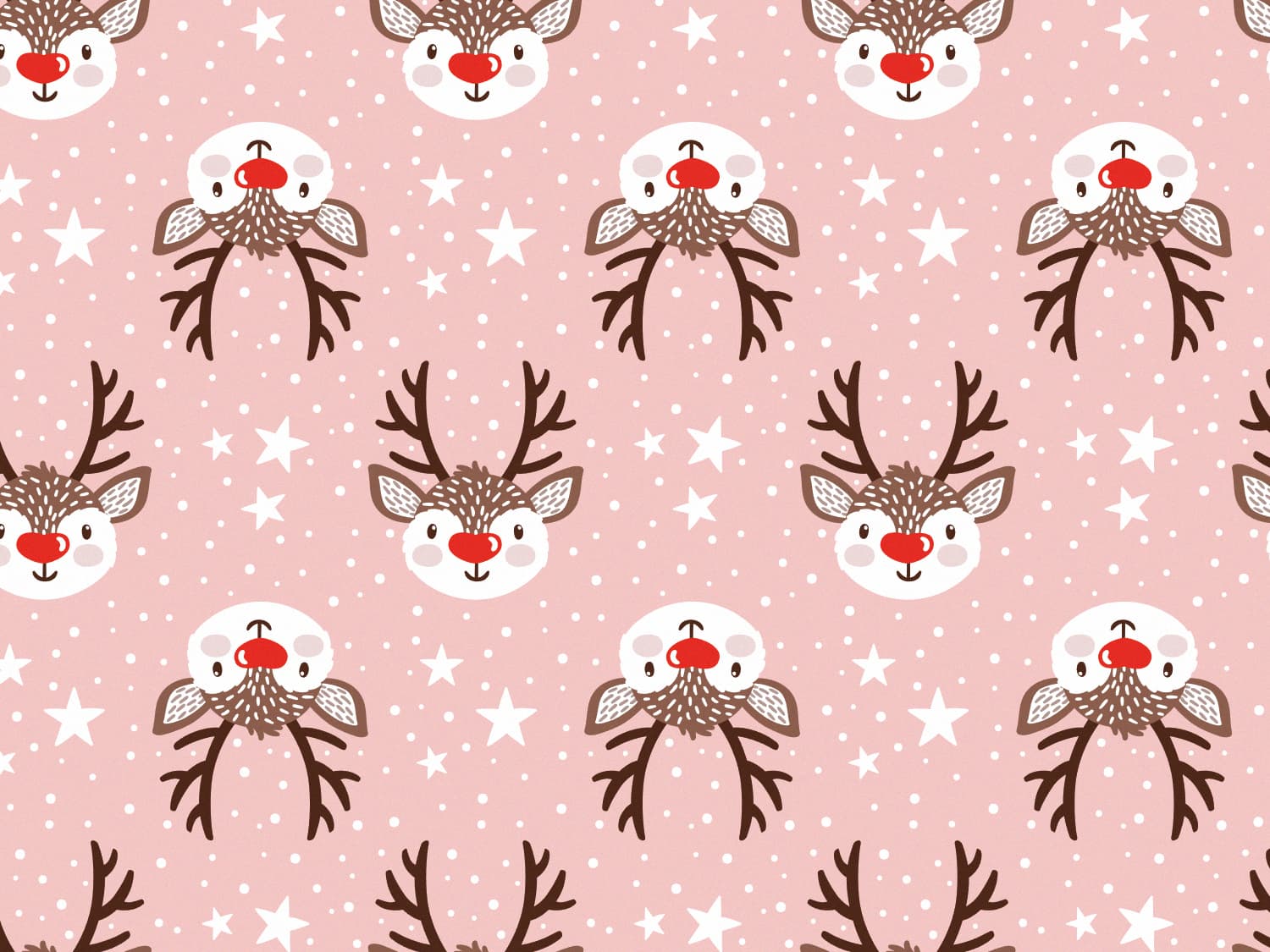 stoff-french-terry-sommersweat-sweat-unangeraut-kathi-kunterbunt-herbst-winter-weihnachten-reh-rentier-rudolph-sterne-tupfen-altrosa-2