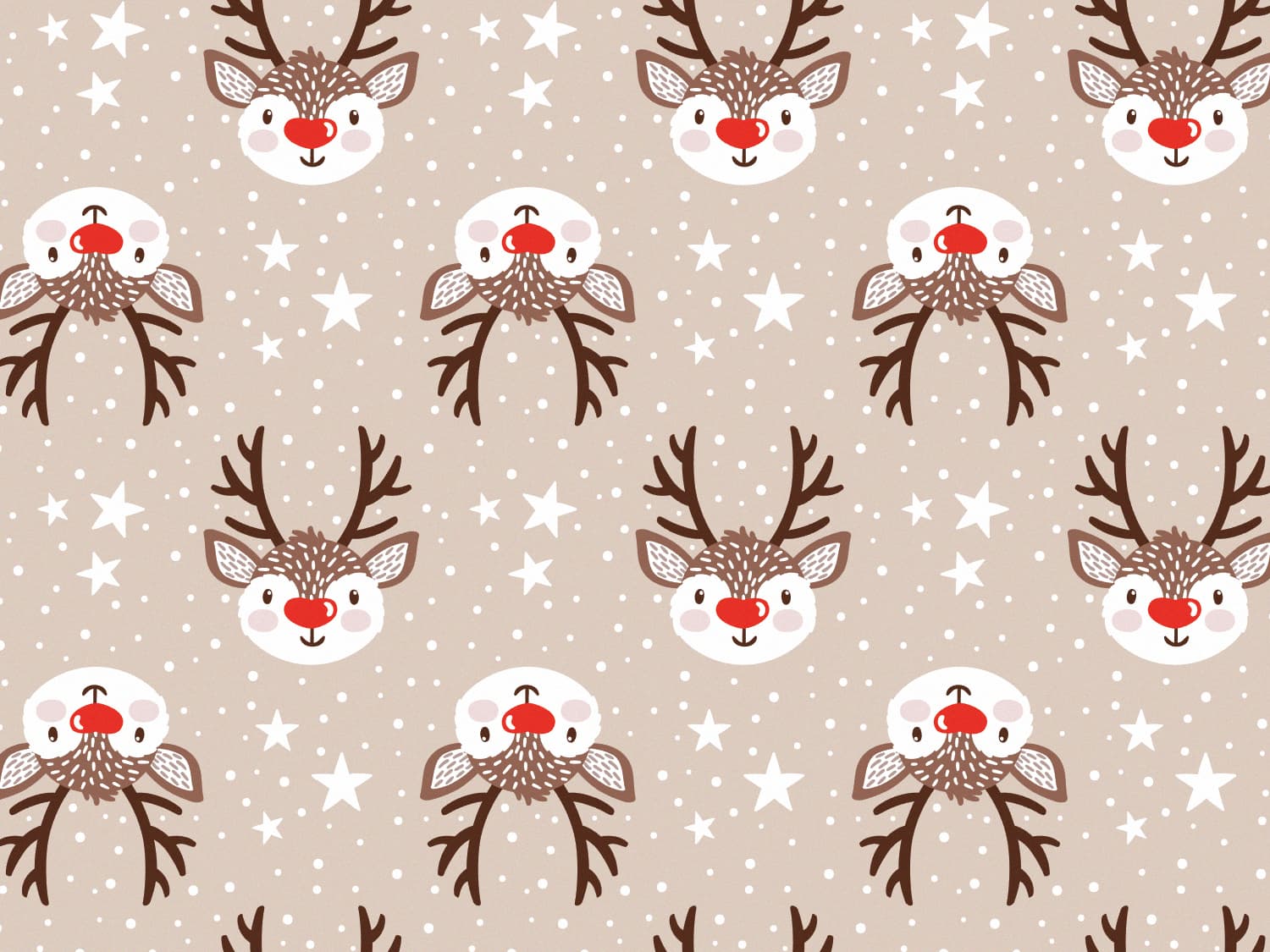 stoff-french-terry-sommersweat-sweat-unangeraut-kathi-kunterbunt-herbst-winter-weihnachten-reh-rentier-rudolph-sterne-tupfen-beige-2