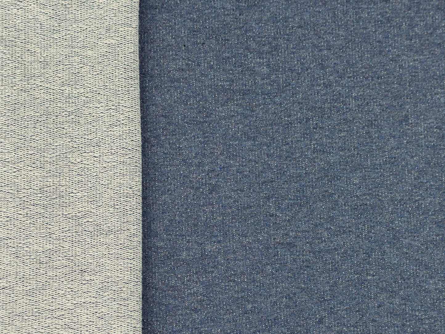 stoff-french-terry-sommersweat-unangeraut-herbst-winter-jeansblau-meliert