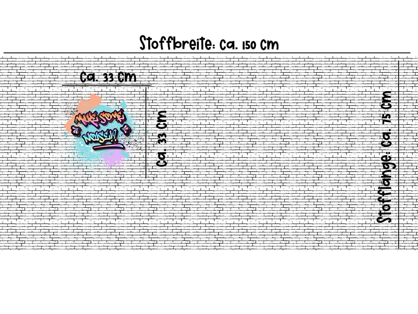 stoff-french-terry-sommersweat-unangeraut-make-some-noise-graffiti-schwarz-weiss-bunt-2
