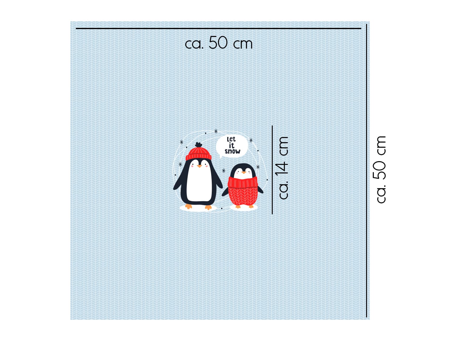 stoff-french-terry-sommersweat-unangeraut-panel-kathi-kunterbunt-let-it-snow-pinguin-masse