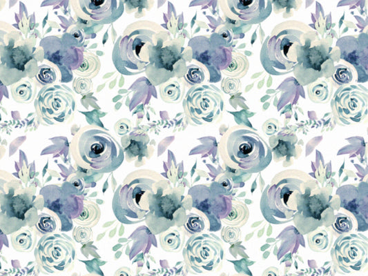 stoff-french-terry-sweat-blumen-blau