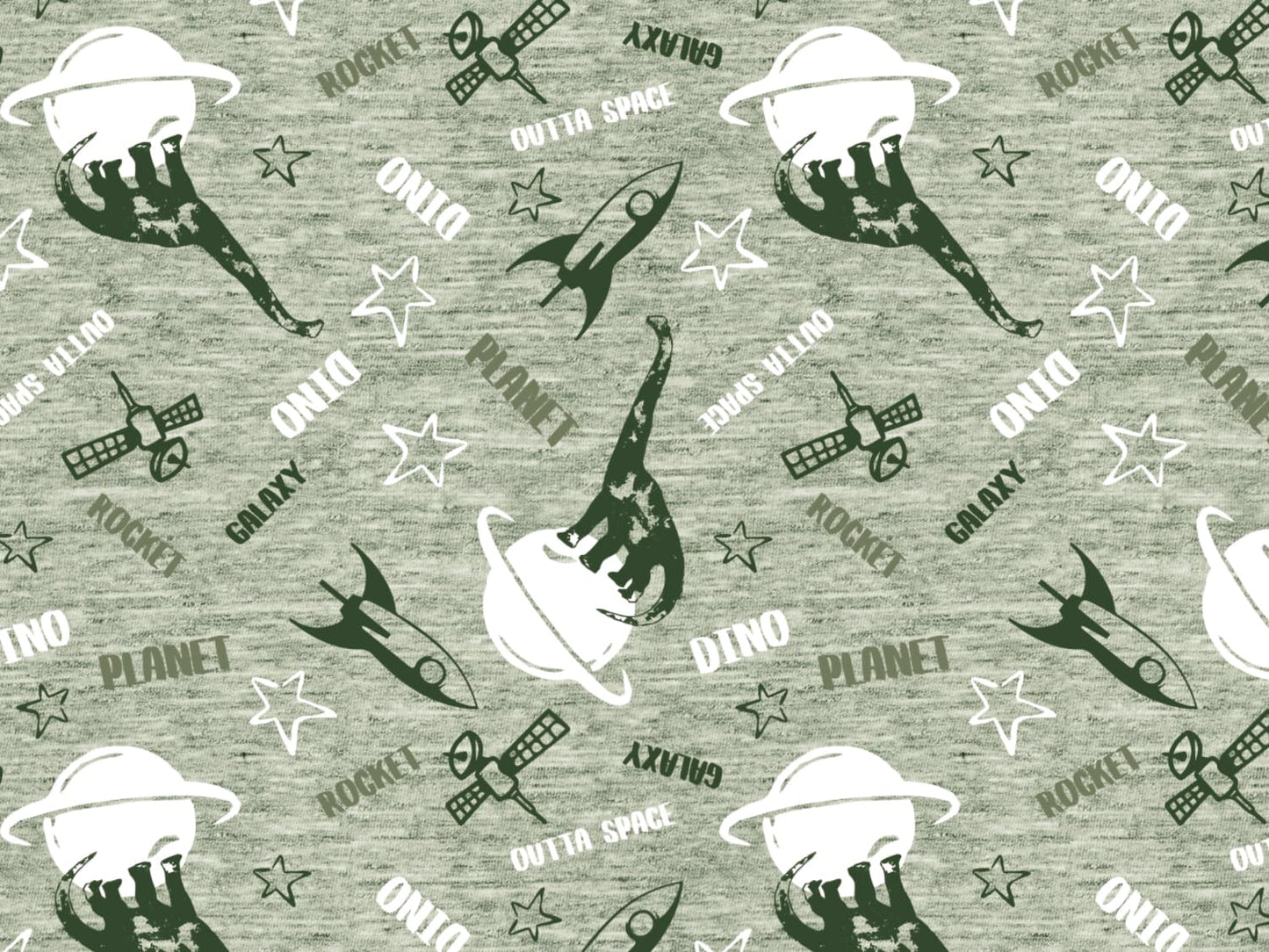 stoff-french-terry-sweat-sommersweat-unangeraut-kathi-kunterbunt-dino-dinosaurier-outta-space-meliert-gruen