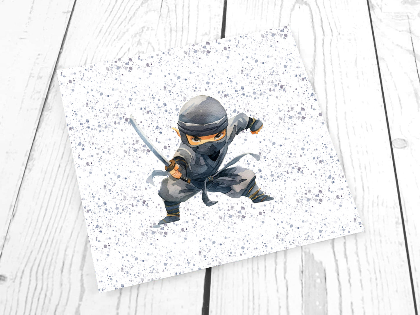 Jersey fabric - Frosty Friends PANEL - Christmas tree