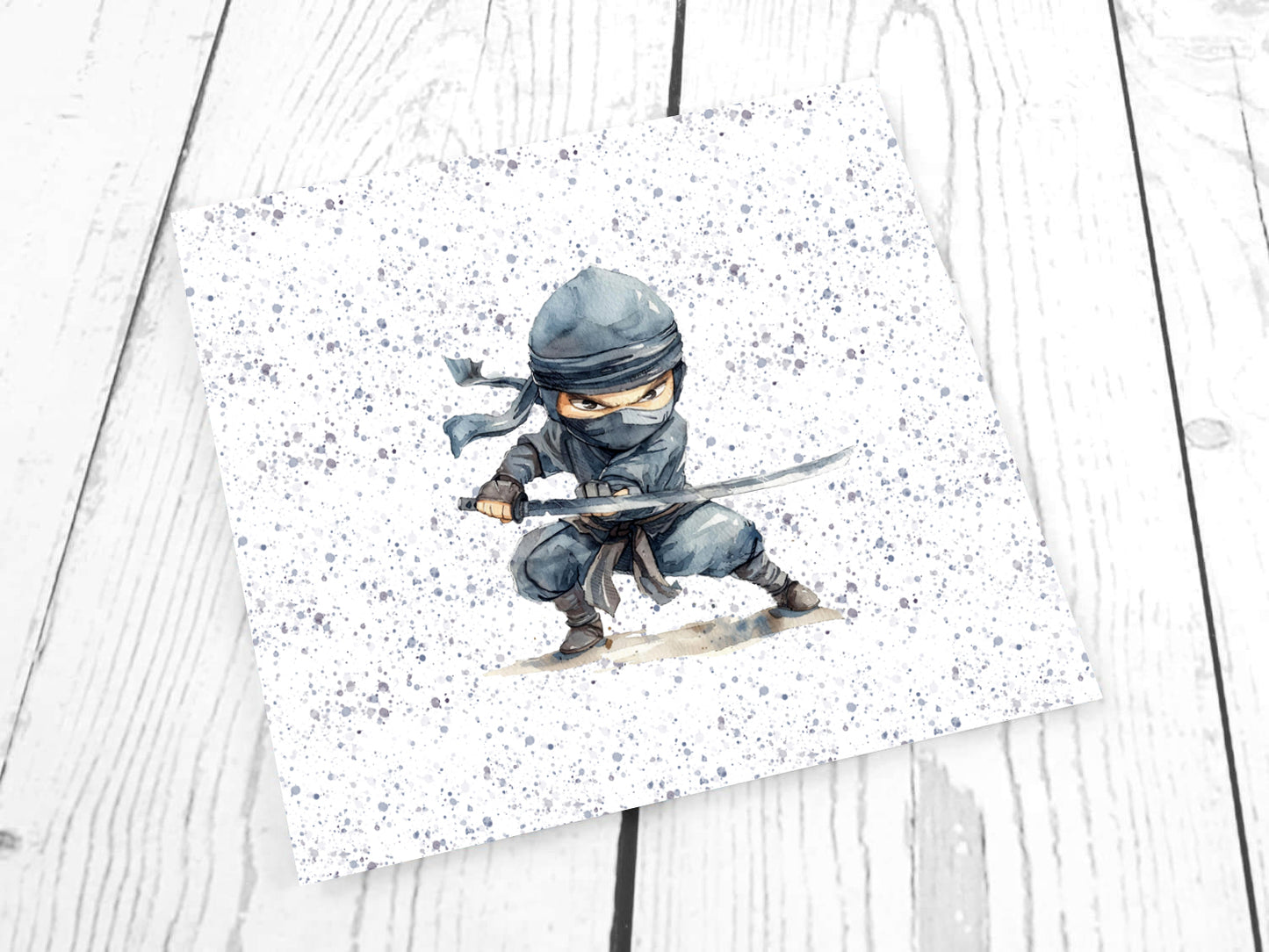 Jersey fabric - Frosty Friends PANEL - Christmas tree