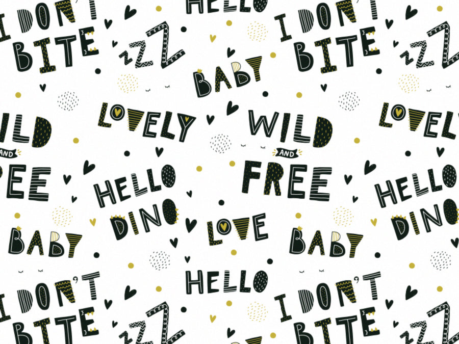stoff-jersey-baumwolle-baumwolljersey-dino-i-dont-bite-dinosaurier-words