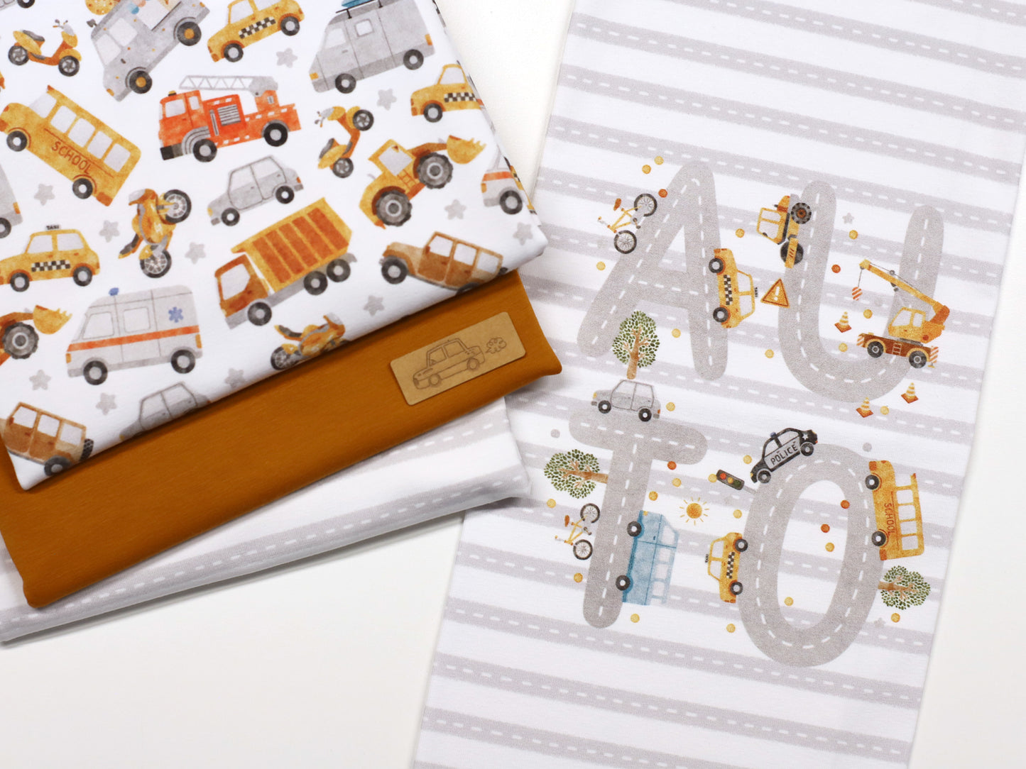 Tissu jersey - Festive Friends - Souris