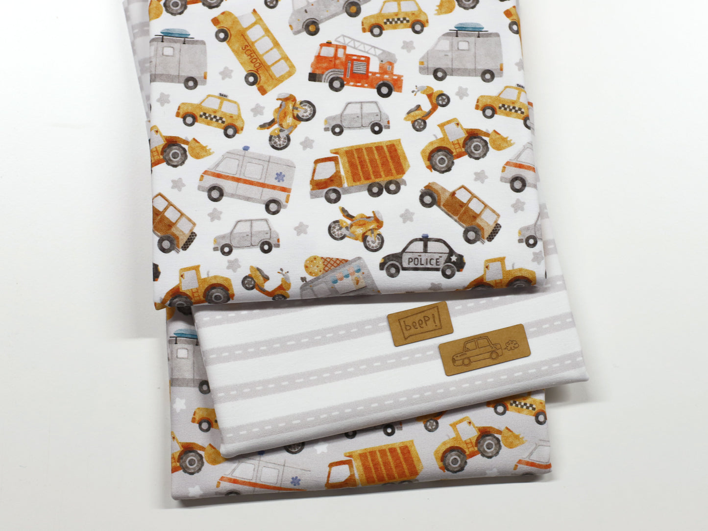 Tissu jersey - Festive Friends - Souris