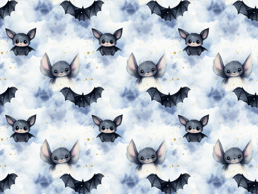 Jersey Stoff - Kleine Fledermaus