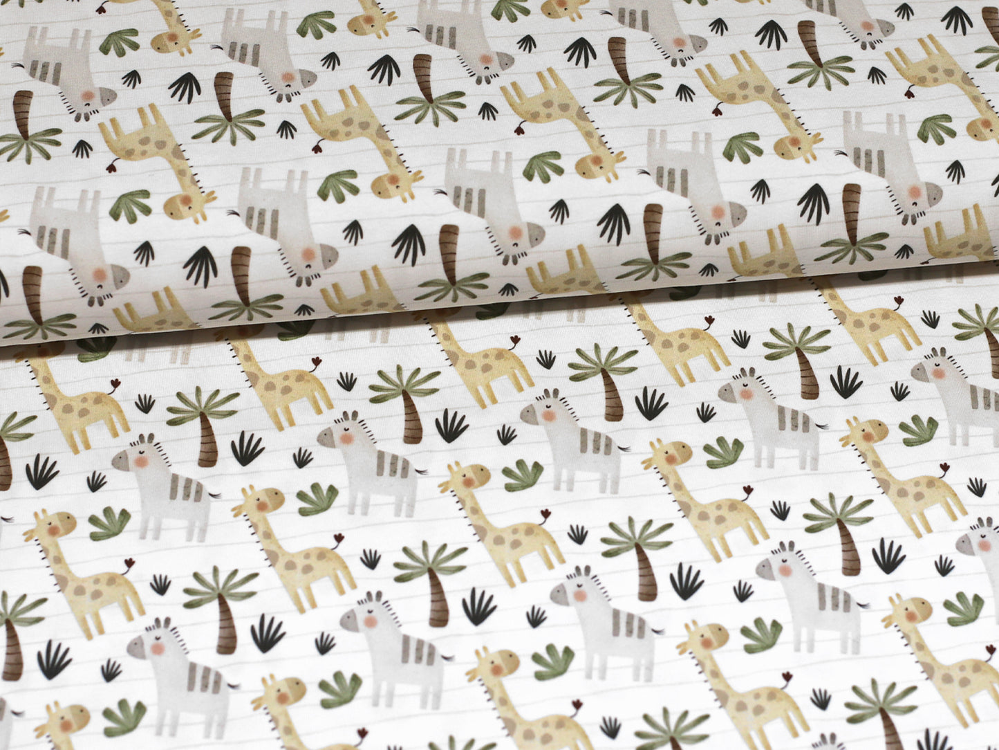 Tissu jersey - Festive Friends - Souris