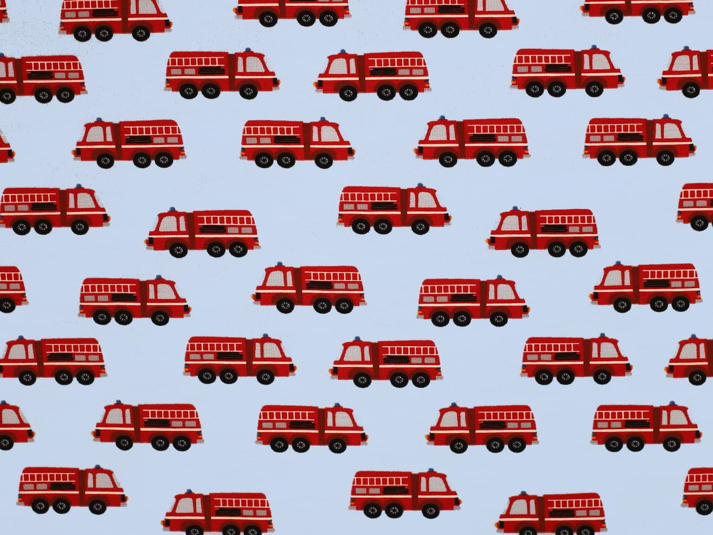 stoff-jersey-baumwolle-baumwolljersey-fahrzeuge-feuerwehr-in-reihe-hellblau