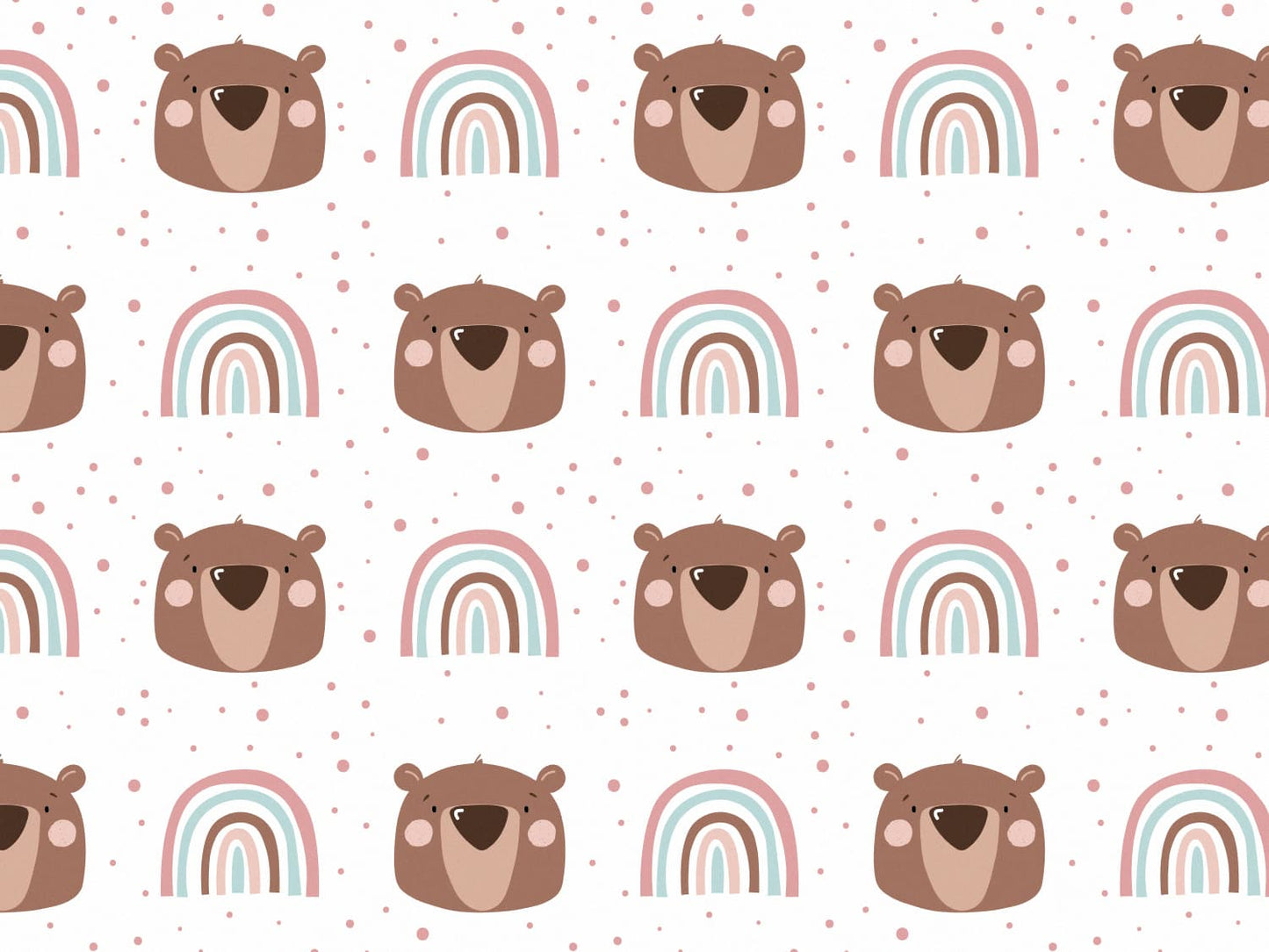 stoff-jersey-baumwolle-baumwolljersey-fruehling-sommer-herbst-waldtiere-tiere-kathi-kunterbunt-little-bear-rainbow-regenbogen-kleckse-altrosa-braun