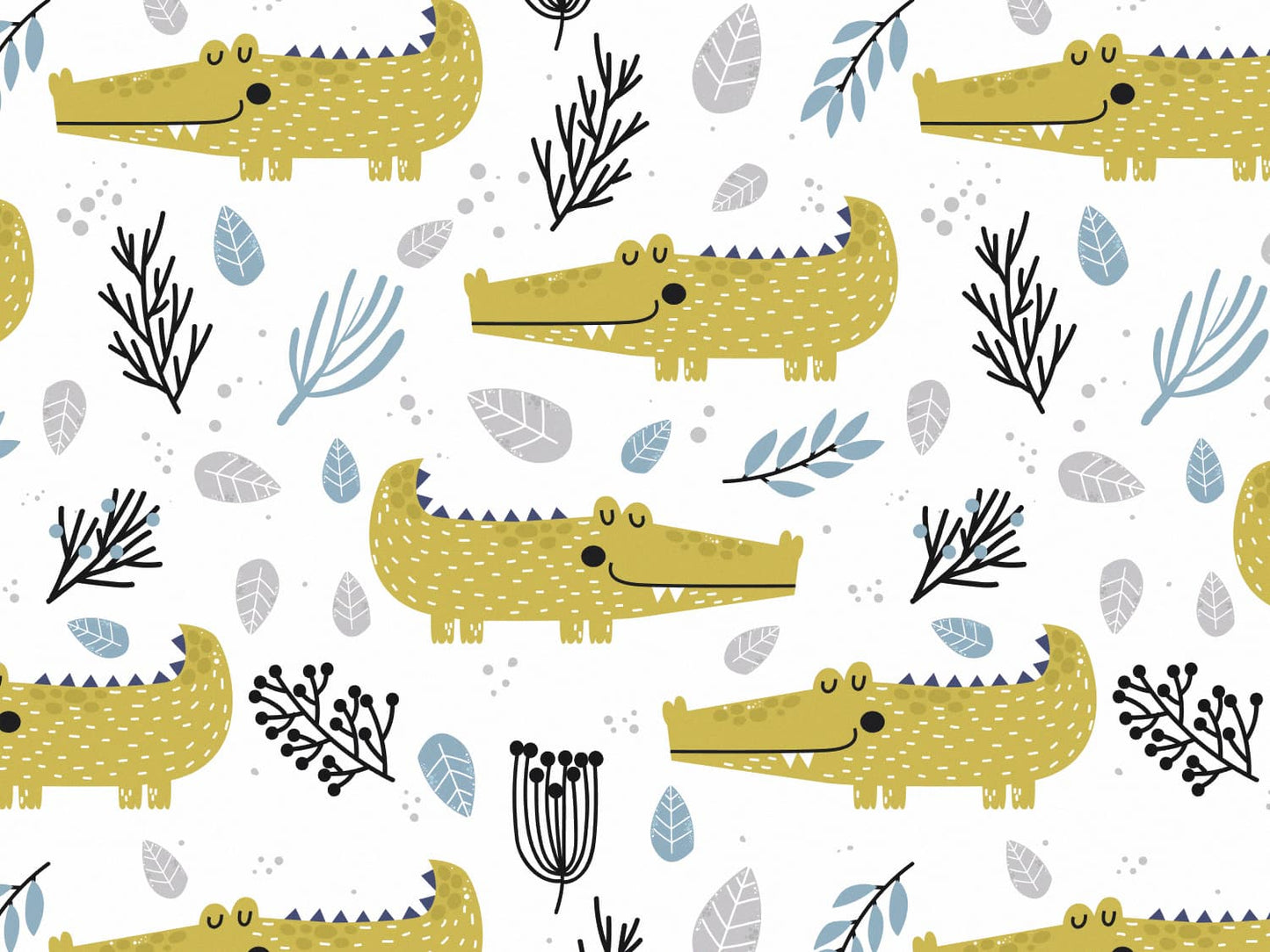 stoff-jersey-baumwolle-baumwolljersey-fruehling-sommer-jungs-wildtiere-tiere-wald-jungel-safari-krokodil-blaetter