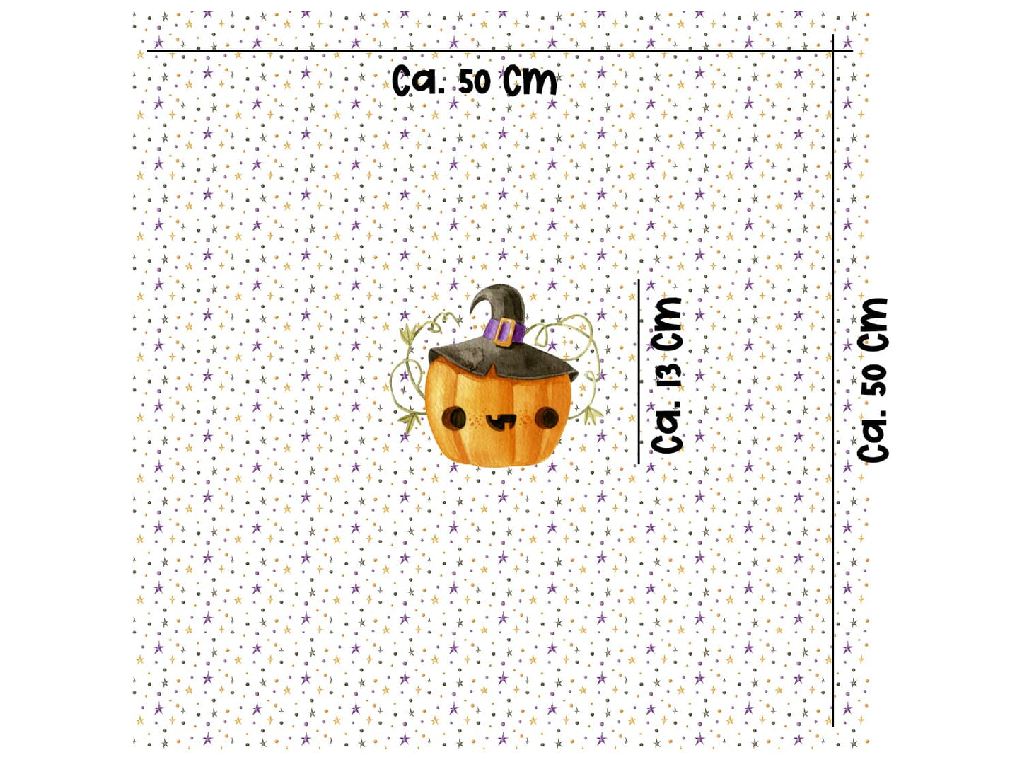 stoff-jersey-baumwolle-baumwolljersey-herbst-halloween-suesses-saures-trick-treat-kuerbis-panel-kuerbis