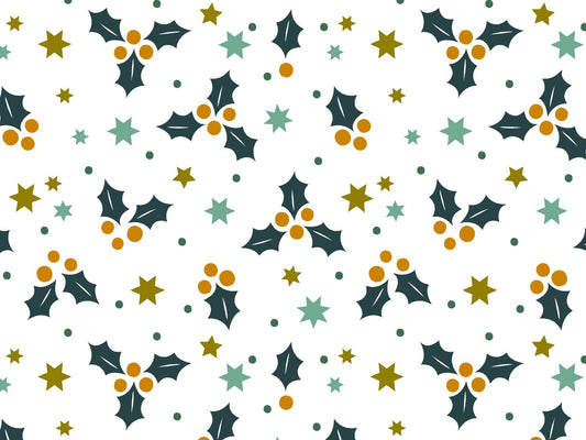 stoff-jersey-baumwolle-baumwolljersey-herbst-winter-weihnachten-mistelzweig-beeren-sterne-blaetter-stars-petrol-senf-2