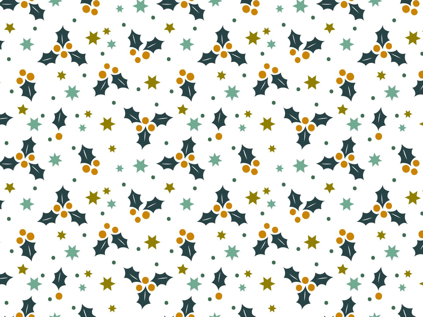 stoff-jersey-baumwolle-baumwolljersey-herbst-winter-weihnachten-mistelzweig-beeren-sterne-blaetter-stars-petrol-senf