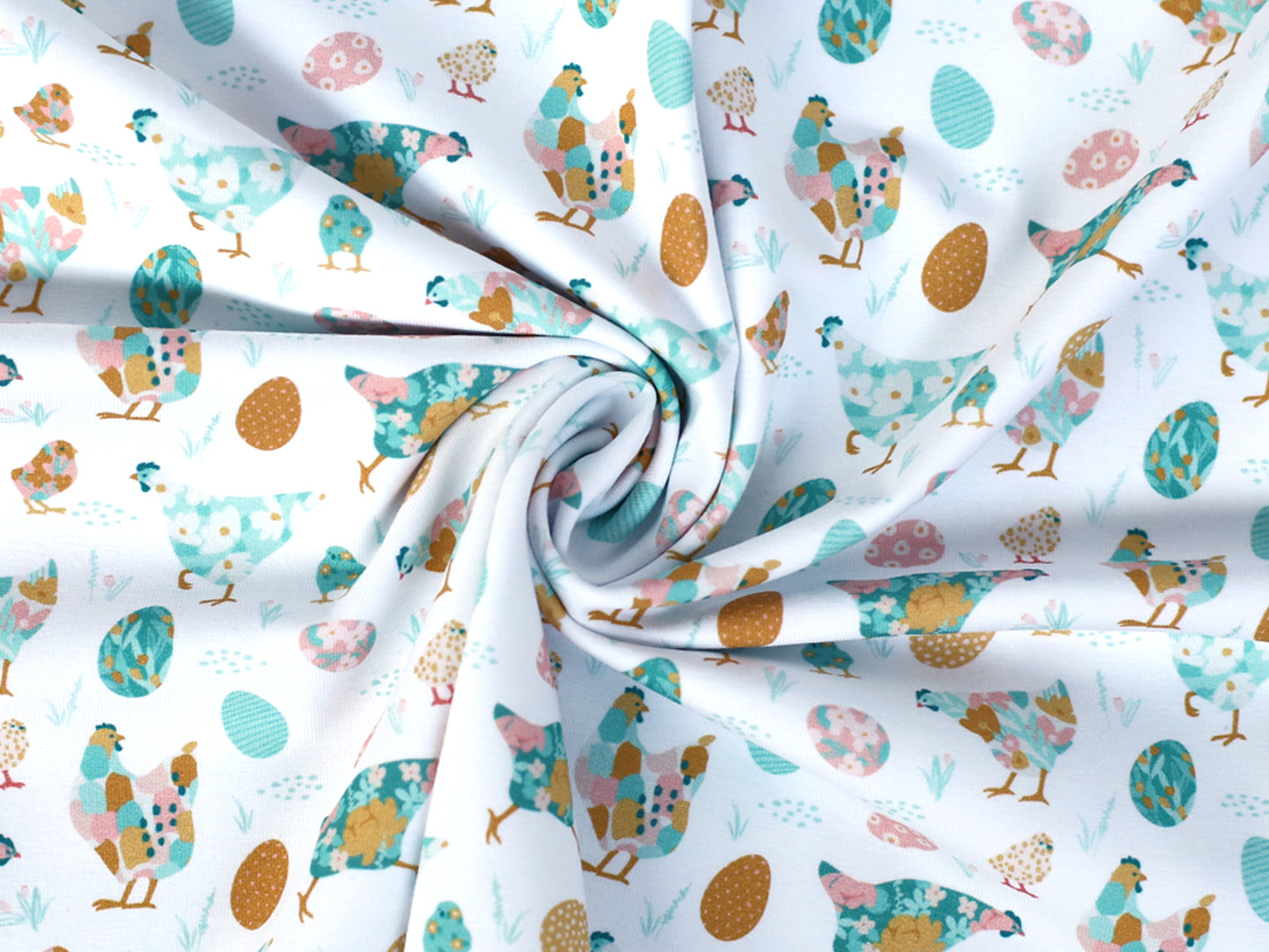 Tissu jersey - Festive Friends - Souris