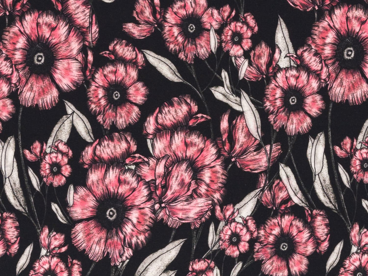 stoff-jersey-baumwolle-baumwolljersey-jonne-blumen-swafing-schwarz
