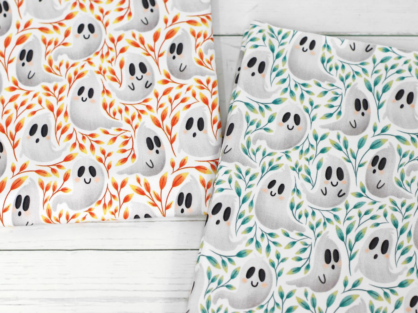 stoff-jersey-baumwolle-baumwolljersey-kathi-kunterbunt-halloween-herbst-blaetter-geist-gespenst-verschiedene-farben-1