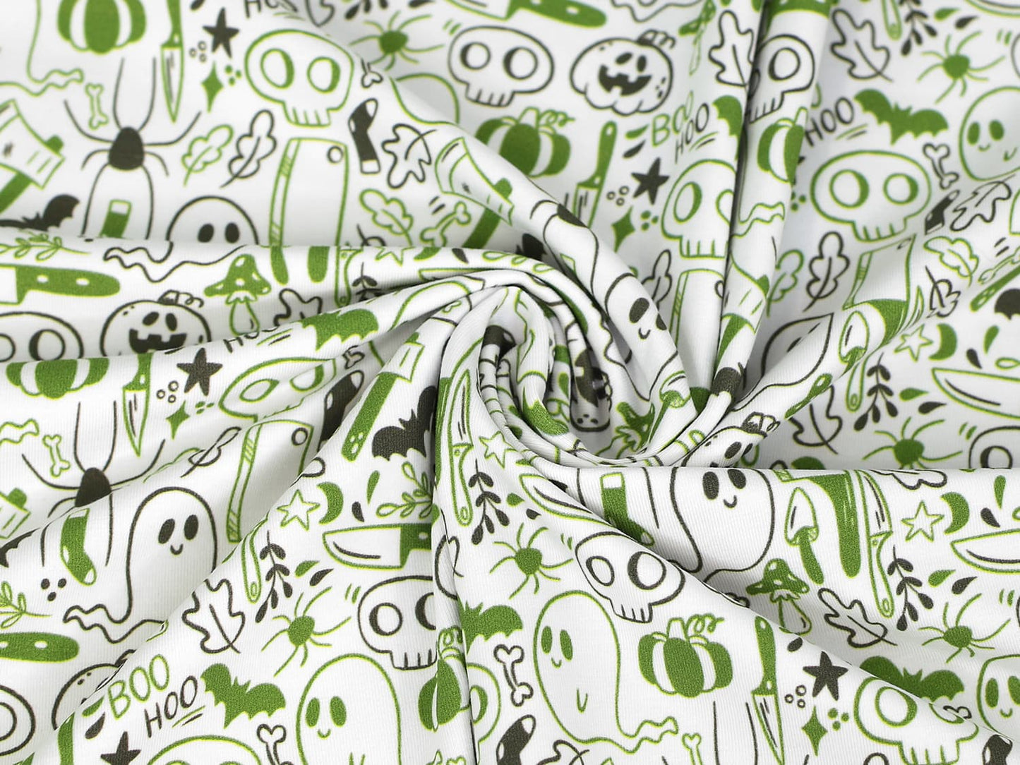 stoff-jersey-baumwolle-baumwolljersey-kathi-kunterbunt-halloween-herbst-spooky-season-geist-totenkopf-kuerbis-spinne-khaki-olivgruen-3