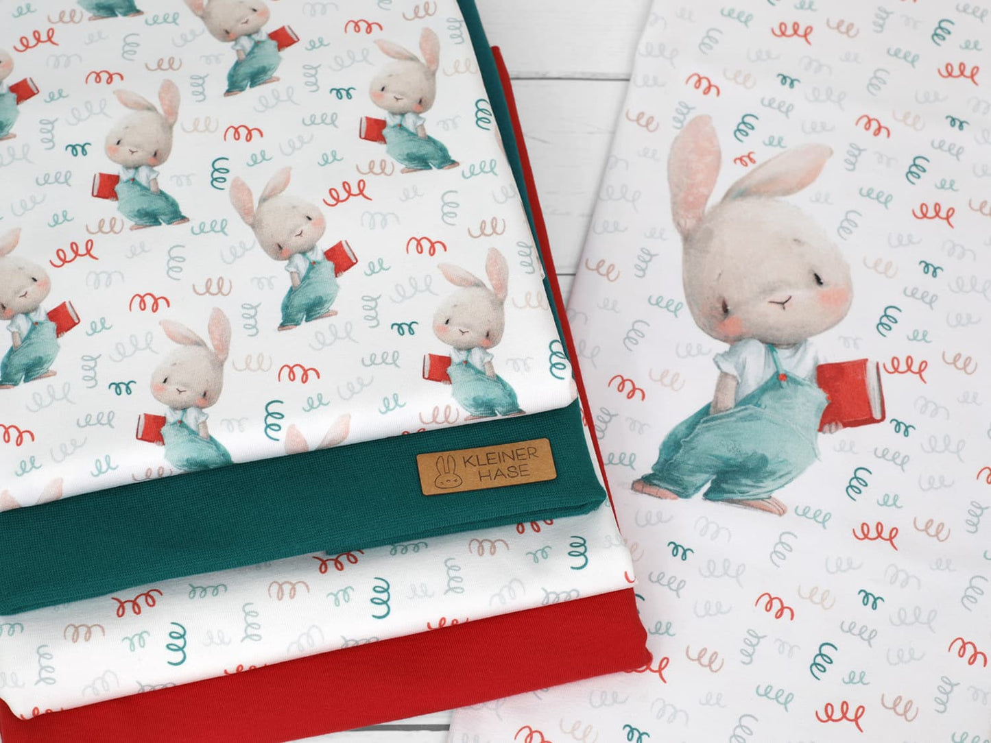 stoff-jersey-baumwolle-baumwolljersey-kathi-kunterbunt-hase-mit-lolli-herzen-ostern-bunny-serie-3