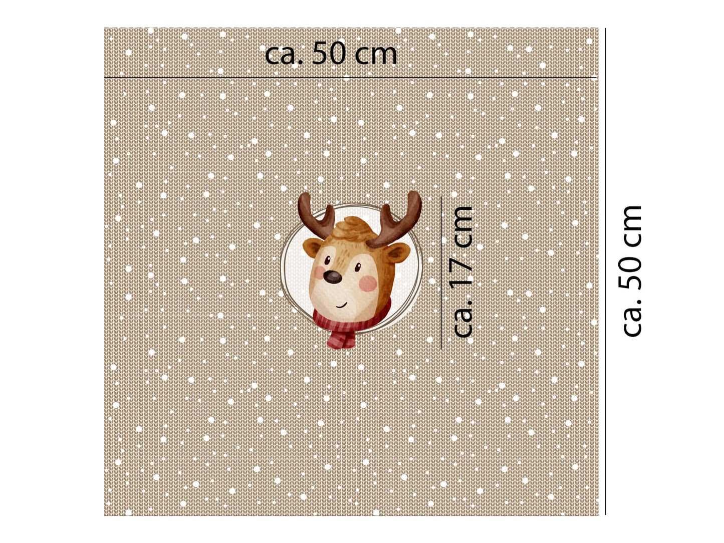 stoff-jersey-baumwolle-baumwolljersey-kathi-kunterbunt-herbst-winter-strickmuster-optik-panel-masse-waldfreunde-hirsch-elch-schlamm-braun