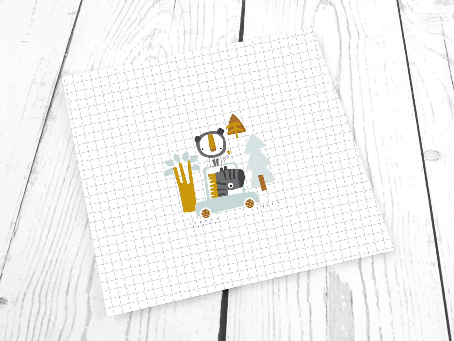 stoff-jersey-baumwolle-baumwolljersey-kathi-kunterbunt-panel-beep-auto-baby-tiere-zbra-tiger-mint-senf-ocker-weiss