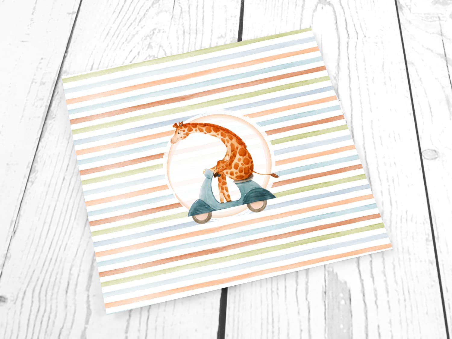 Stoff Panel Tiere Bio-Jersey, PANEL Kombistoff, Eiszeit, Tiere Berge