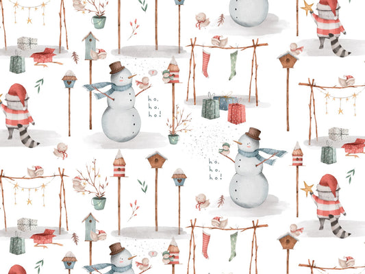 stoff-jersey-baumwolle-baumwolljersey-kathi-kunterbunt-weihnachten-weihnachtszauber-schneemann-dachs-vogel-vogelhaus-2