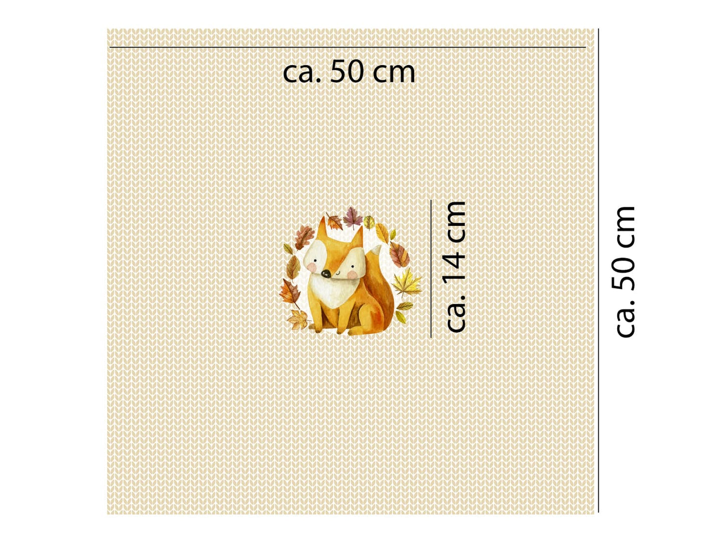 stoff-jersey-baumwolle-baumwolljersey-kathi-kunterbunt-weihnachten-winter-strickmuster-strick-optik-knitting-forest-friends-kombistoff-fuchs-panel-masse