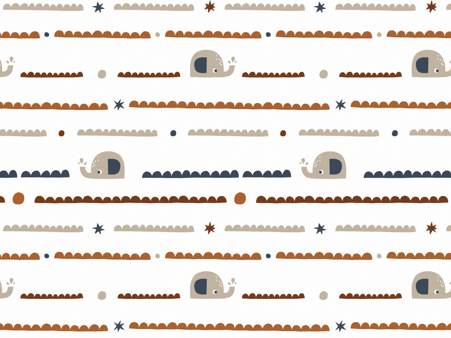 stoff-jersey-baumwolle-baumwolljersey-kinder-baby-linien-streifen-tupfen-sterne-elefanten-erdfarben-braun-toene-ocker-rost-blau-beige