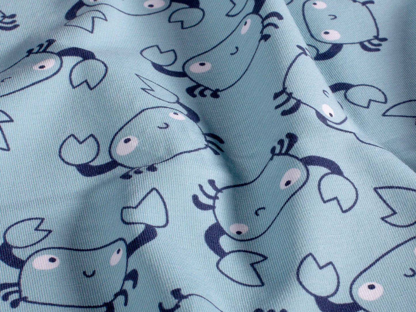 Tissu jersey - blocs de construction - boue, léger