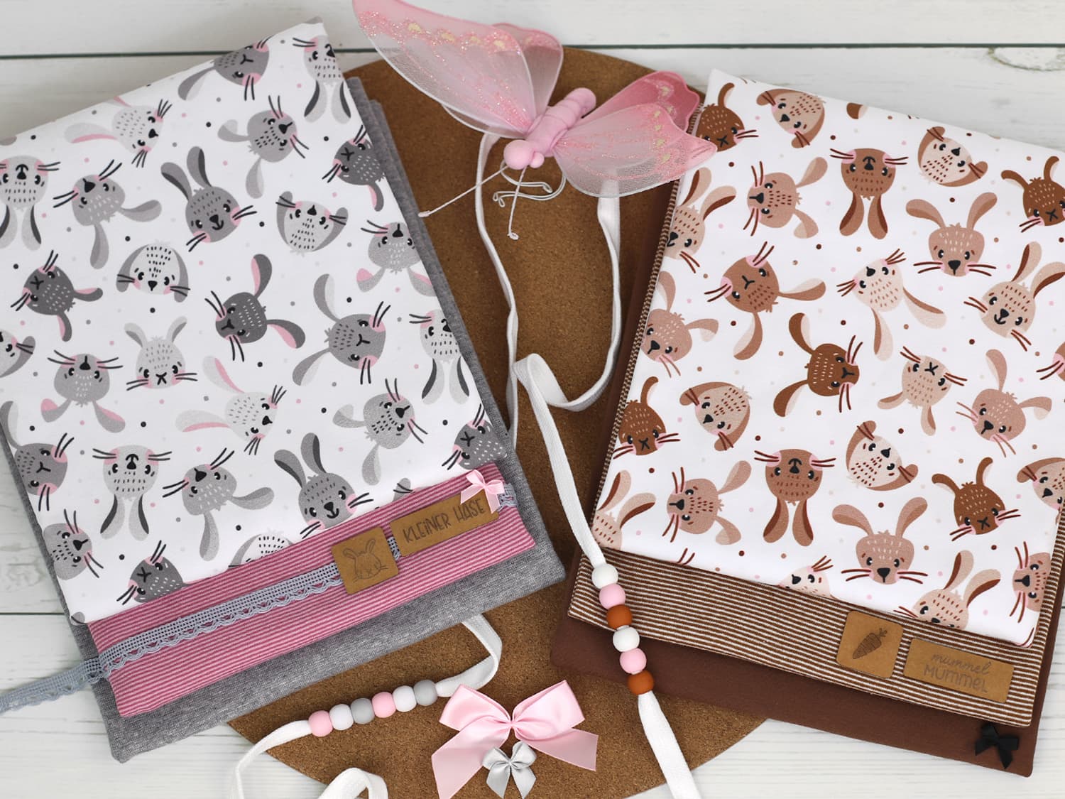 stoff-jersey-baumwolle-baumwolljersey-meterware-ostern-kathi-kunterbunt-eigenproduktion-hasen-tupfen-braun-grau-rosa-serie-2