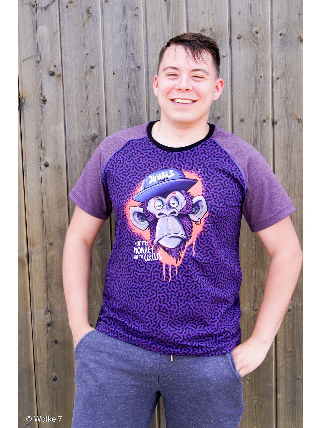 stoff-jersey-baumwolle-baumwolljersey-panel-swafing-thorsten-berger-summer-moves-not-my-monkey-lila-beispiel-2