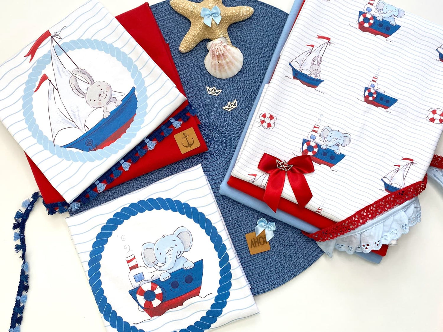 stoff-jersey-baumwolle-baumwolljersey-panel-tier-hase-schiff-little-sailor-blau-serie