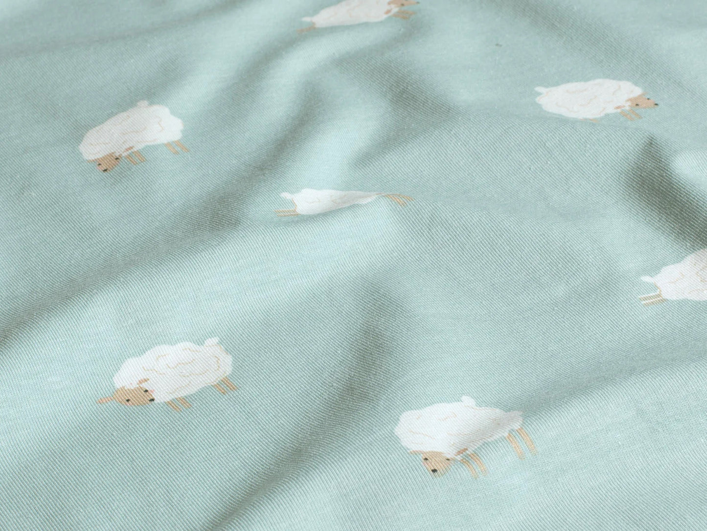 Tissu jersey - blocs de construction - boue, léger