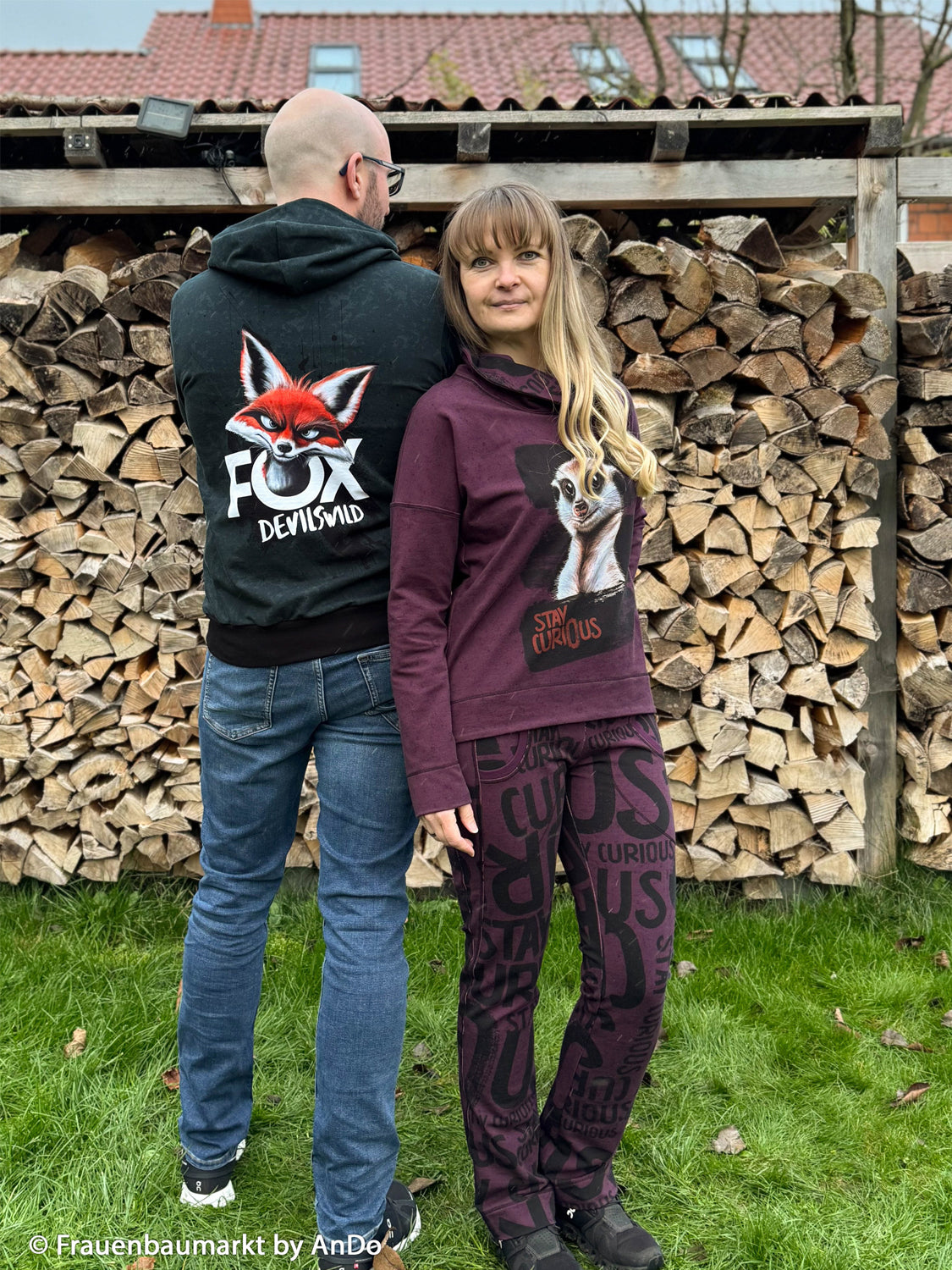 French Terry PANEL - Thorsten Berger - FOXDEVILSWILD