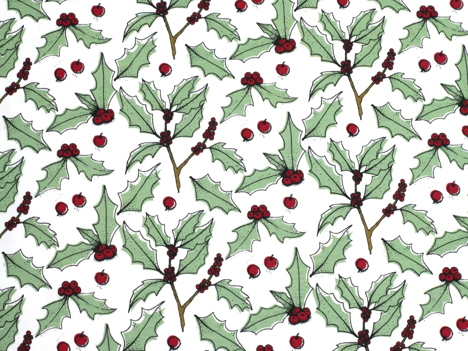 stoff-jersey-baumwolle-baumwolljersey-weihnacht-weihnachten-winter-ilex-beeren-swafing-feliz-navidad-weiss