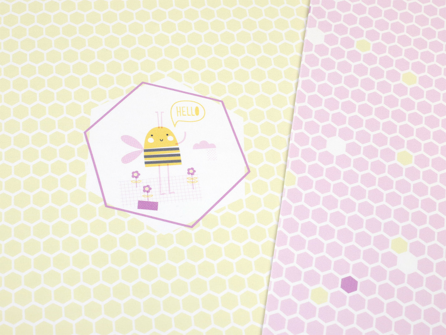 stoff-jersey-baumwolljersey-eigenproduktion-kathi-kunterbunt-panel-bee-happy-hello-biene-rosa-2